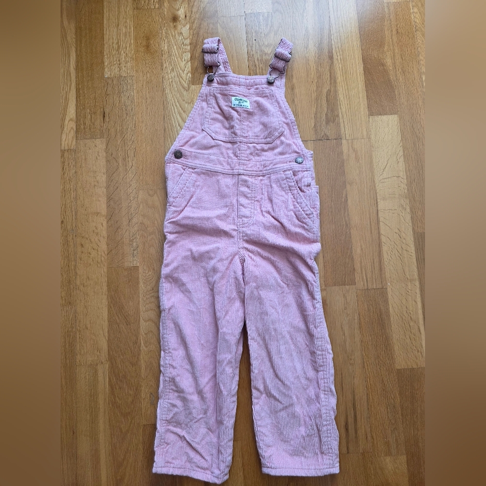 Pink Oshkosh Lined Overalls